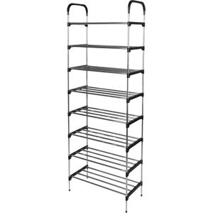 Schoenenrek - Zwart - Hout - 3 Laags