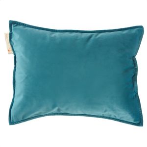 Pleafs® Warmtekussen - Plush - Draadloos - Elektrisch Oplaadbaar - 45x60cm - Wedgewood