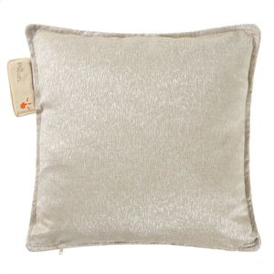 Pleafs® Warmtekussen - Boho - Draadloos - Elektrisch Oplaadbaar - 45x45cm - Dark Vanilla