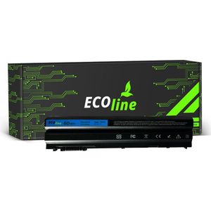 EcoLine - 8858X T54FJ Batterij Geschikt voor de Dell Latitude E5520 E6420 E6520 E6530 / 11.1V 4400mAh.