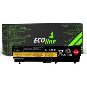 EcoLine - 42T4795 Batterij Geschikt voor de Lenovo ThinkPad T410 T420 T510 T520 W510 / 11.1V 4400mAh.