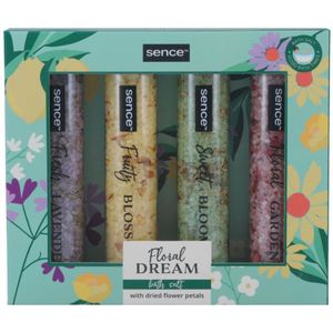 Sence Collection Badzout Geschenkset Floral Garden 4 x 75 gr