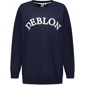 Deblon Sports, Sweatshirts & Hoodies, Dames, Blauw, M, Katoen, Romee Sweater voor Stijlvol Comfort