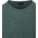 William Lockie Rosemary - Heren Pullover - Groen - Lambswool