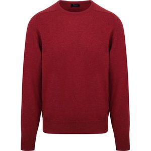 William Lockie Pullover Lamswol O Poppy Mellange - Heren