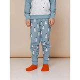 SNURK - Mr. Snowman - Pyjamabroek - Maat 92