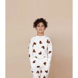 SNURK - Squirrels - Trui - Wit - Organisch Katoen - Relaxed Fit