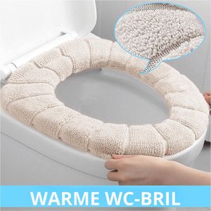Waledano® Toiletbril Hoes - Wasbaar - WC Bril Cover - Duurzaam Toiletbril - Warme - Zachte - Rekbaar - Seat - Herbruikbaar - WC-Brilhoes