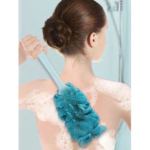 Waledano® Badborstel met Lange Afneembare Steel – Zachte Doucheborstel & Rugborstel – Exfoliërende Lichaamsborstel / Dry Brush – Massage & Huidverzorging