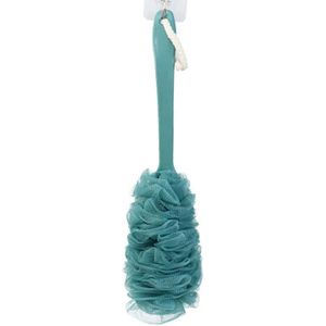 Waledano® droogborstel - rugborstel douche met steel - badborstel rugborstel lange steel - lichaamsborstel - dry brushing huidborstel - huidborstel - rug borstel - dry brushing - cellulite borstel