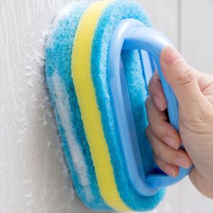 Waledano® Schoonmaakborstel - Afwasborstel Met Handvat - Scrub Borstel Voor Gerechten - Muur Schoonmaken - Bad Borstel - Reinigingsborstel