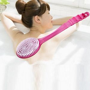 Waledano® doucheborstel – Huidborstel - Massage Borstel - Handdouche Borstel - Lichaam Borstels - Siliconen Borstel - Doucheborstel Met Lange Steel - 1 Stuk
