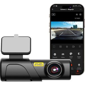 VCTparts Dashcam HD 1080P Wifi Auto Video Recorder Zwart
