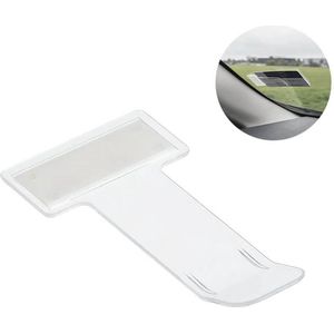 VCTparts Parkeerkaart Houder Autoraam – Zelfklevende Ticketclip Voorruit – Kaarthouder Parkeerbewijs Raamklem Universeel