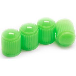 VCTparts® Universele Ventieldoppen / Ventieldopjes - Groen Stikstof N2 (4 stuks) Anti-lek Luchtdicht [Auto - Motor - Scooter]