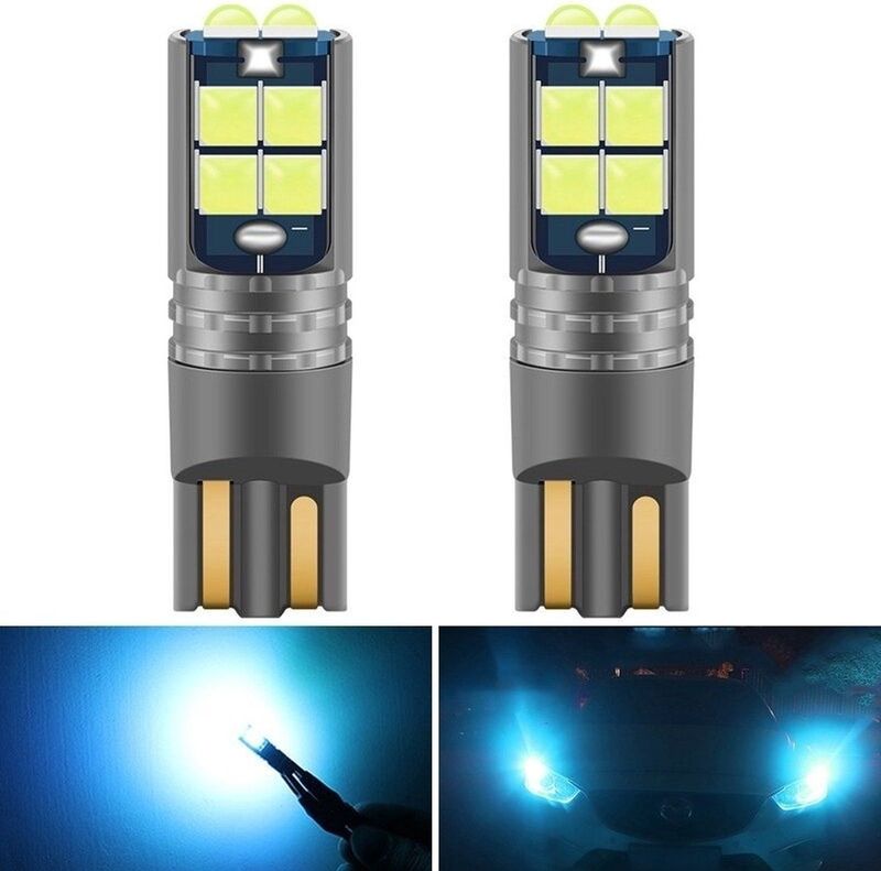 VCTparts - High Power - LED T10 - IJs Blauw - W5W - Set - Stadsverlichting - Parkeerverlichting - Kentekenverlichting - Interieurverlichting