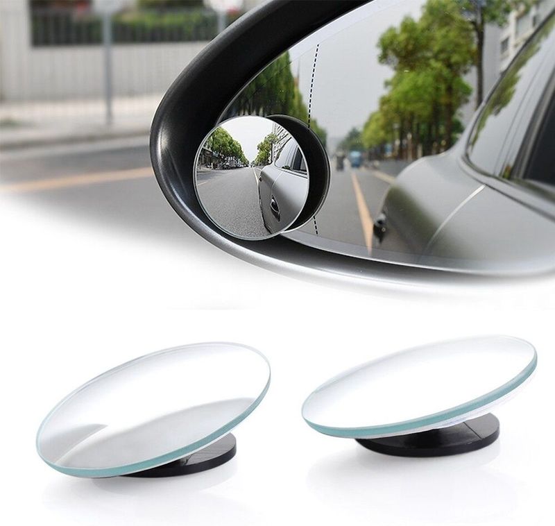 VCTparts Dodehoek / Groothoek Spiegel Universeel Voor Zijspiegel (set)
