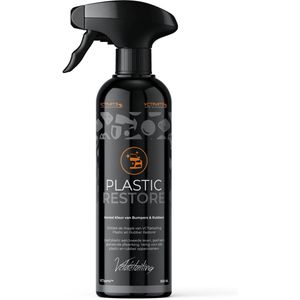 Plastic/Rubber Restore Premium Bumper en Rubber Kleurherstel 500ML Beschermd Langdurig