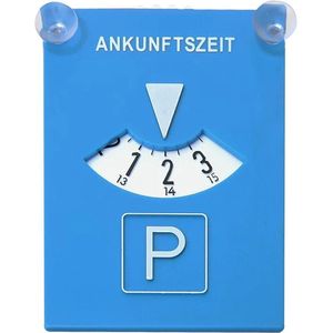 Parkeerschijf - Blauw - ABS Geharde Plastic - Geschikt voor Europese Landen