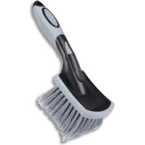 VCTdetailing - Ultrazachte Velgenreinigingsborstel - Grijs - Hoogwaardig Zacht Plastic