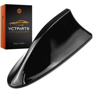 VCTparts Universele Autoradio Haaienvin AM-FM Antenne Zwart