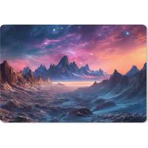 Muismat 120x80 cm - Bureaumat gaming ruimte - Computer en gameroom accessoires - Muis en bureau mat onderlegger - Game room spullen - Kamer decoratie slaapkamer - Bureaulegger desktop xl - Mousepad xxl - Muismatten office desk anti slip