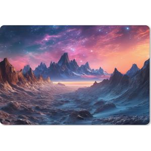 Muismat 120x80 cm - Bureaumat gaming ruimte - Computer en gameroom accessoires - Muis en bureau mat onderlegger - Game room spullen - Kamer decoratie slaapkamer - Bureaulegger desktop xl - Mousepad xxl - Muismatten office desk anti slip