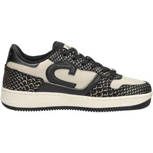 Cruyff Campo Low Lux Snake Sneakers zwart