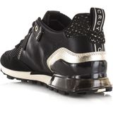 Cruyff Superbia hex-tech black/gold lage sneakers dames