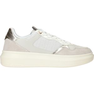 Cruyff Pace Court Sneakers beige Textiel