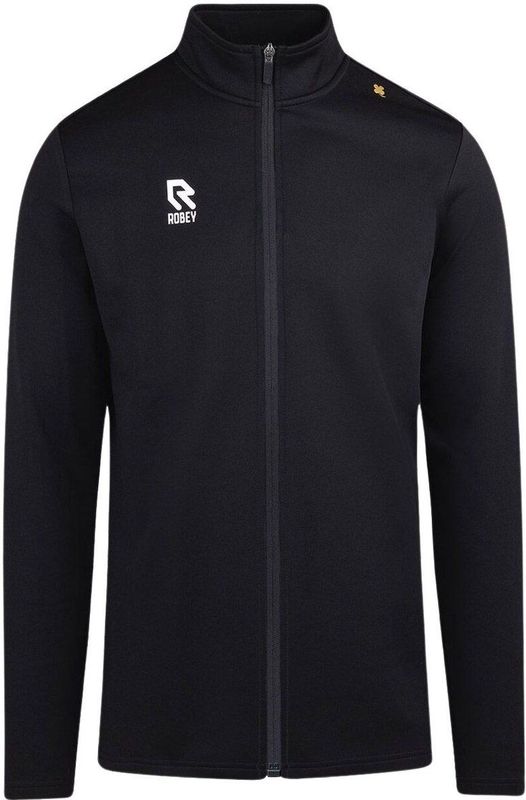 Robey - Crossbar Full-Zip - Trainingsjack - Zwart