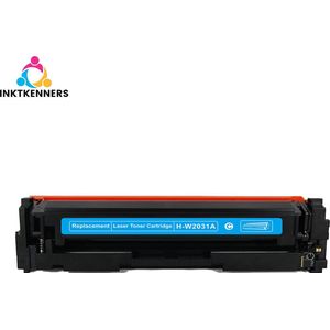 Laser Toner Cartridges Geschikt voor HP (415A) W2031A Cyan | Geschikt voor HP Color Laserjet Pro MFP M454DN, M454DW, M454NW, M454FW, M479DN, M479DW, M479FDN, M479FDW en M479FNW printer