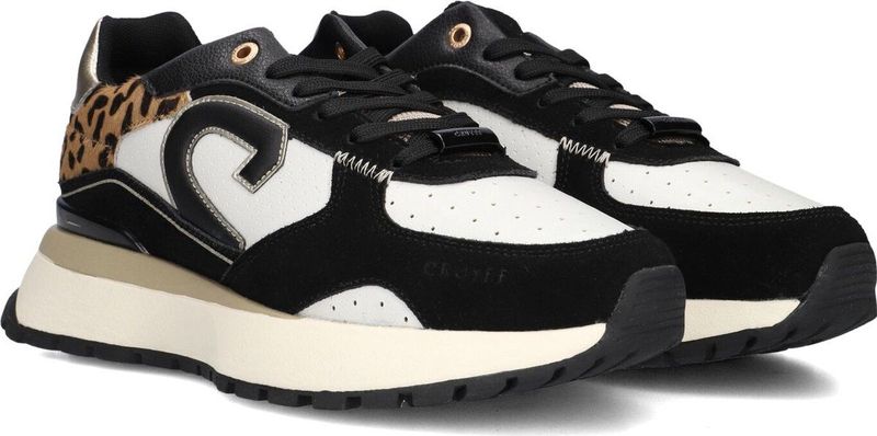 Cruyff - Hyde Runner - Sneakers - Zwart - Leren