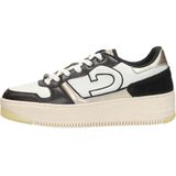 Cruyff Campo Low Lux-tall Sneakers - Leren Sneaker - Dames - Zwart