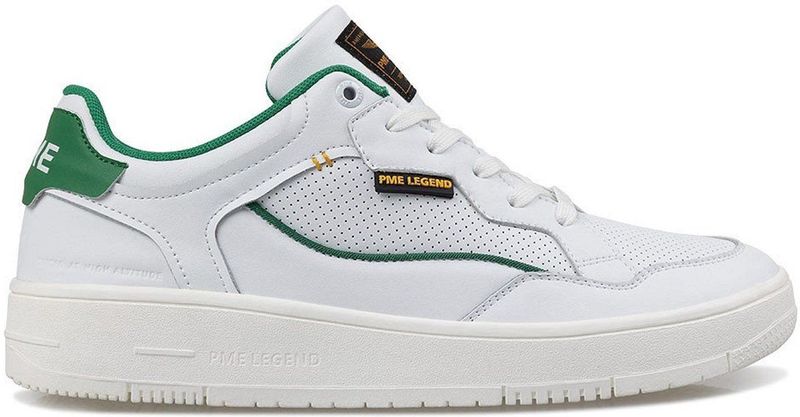 PME Legend - Mulnomah - Sneakers - Wit - Groen - Synthetisch Leer
