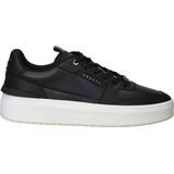 Cruyff Endorsed Tennis Sneakers Leren Sneaker Heren Zwart