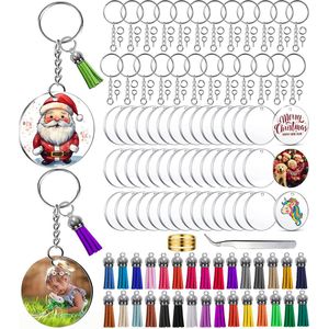 Knutselspullen - 50 Stuks Karabijnhaak - Sleutelringen - 25mm - DIY Musketon