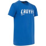 Cruyff - T-shirt - Blauw - League-stijl