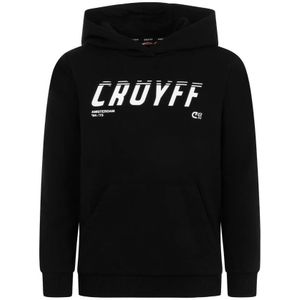 Cruyff - League Hoodie - Kinderen - Zwart Wit - Katoen