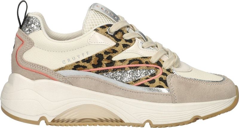 Cruyff - Madina - Sneakers - Panterprint - Imitatieleer/Suède