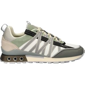 Cruyff - Fearia Hex-Tech - Sneakers - Zwart - Leer Combi, Textielen Voering, Uitneembaar Voetbed