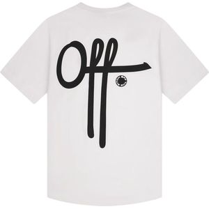 Off the Pitch - Slim Fit Tee - Wit - T-shirt