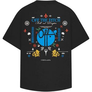 Off the Pitch - Global - T-shirt - Zwart - Oversized Fit