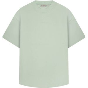 Off The Pitch - Dragon Oversized Tee - T-shirt - Mint - Katoenmix