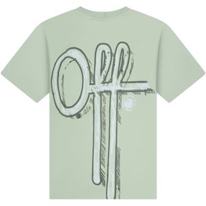 Off The Pitch - Regular Tee - Lichtgroen - Katoen