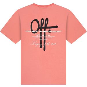 Off The Pitch - Neo Regular Fit T-Shirt - Roze