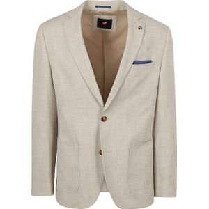 Suitable Colbert Leek Beige blazer