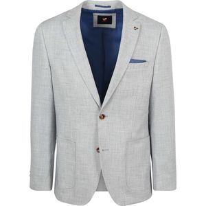 Suitable Colbert Leek Lichtgrijs - Maat 46 - Heren blazer