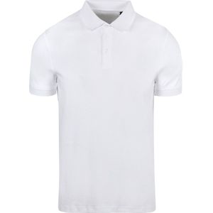Suitable Liquid Poloshirt Wit - Heren