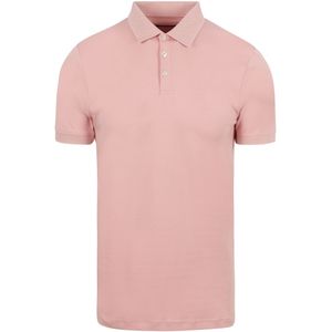 Suitable Liquid Poloshirt Lichtroze - Heren